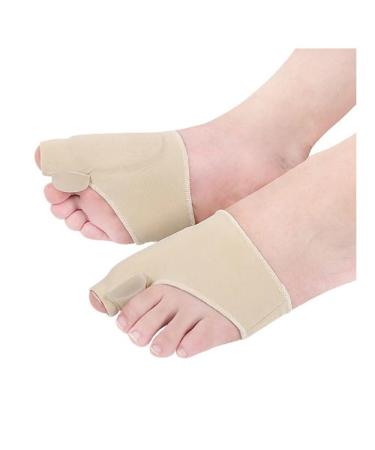 2 pieces Hilph Hallux valgus toe spreader correction silicone bale toe corrector gel hallux valgus rail socks with silicone pads 1 pair