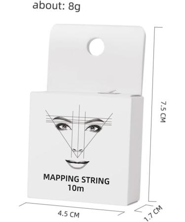 Angoily 6boxes Tattooing Auxiliary Rulers Measuring Manual Supplies Practical Ruler Eyebrow Embroidered - Buy Online on GoSupps.com