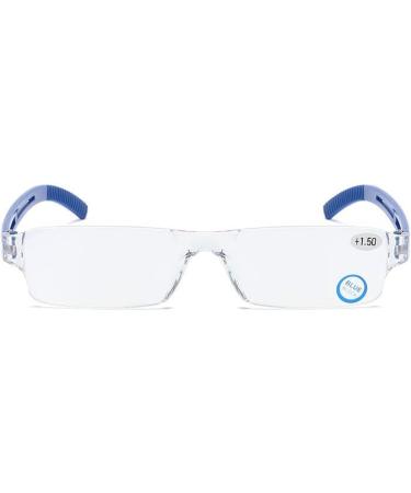 Kokobin Frameworkless Reading Glasses - Blue Light Filter Anti-Blue Light Visual Aid for Men & Women (+1.0 Diopters) - Buy Online on GoSupps.com