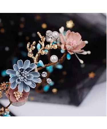GLITZFAS Bridal Headpiece Hairband | Handmade Romantic Tiara for Weddings & Bridal Parties - International Shipping Available - Buy Online on GoSupps.com