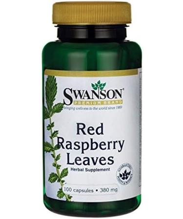 Swanson Red Raspberry Leaves 380mg - 100 Capsules | Natural Support for Women's Health - Buy Online on GoSupps.com