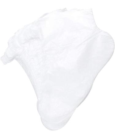 200 Disposable Foot Covers - Plastic Paraffin Booties for Pedicure | International Shipping - Buy Online on GoSupps.com