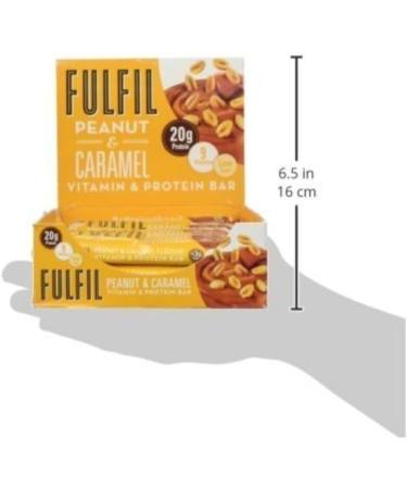 Fulfil Vitamin and Protein Bar | White Chocolate & Cookie Dough Flavor | 20g Protein, 9 Vitamins | Low Sugar | 15 x 55g Bars - Buy Online on GoSupps.com