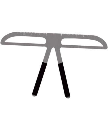 Beavorty eyebrow measure ruler eyebrow stencil positioning DIY ruler calipers t tool Three-point positioning 1 count (Pack of 1) As Shown - Buy Online on GoSupps.com
