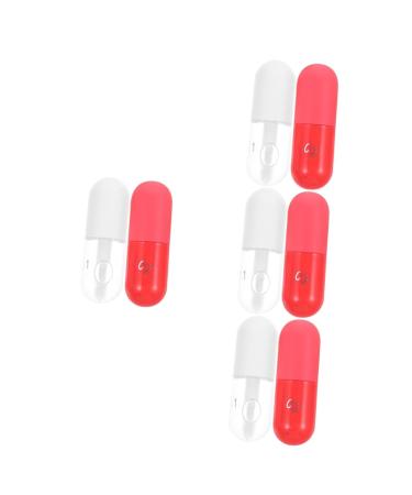 FRCOLOR 8 Pcs Lip Oil Lip Plumper Essence Makeup Products Lip Gloss Natural Lip Balm Nourishing Lip Plumping Moisturizer Lip Enhancer Essence Lipstick Repair Plant Essence Stamp