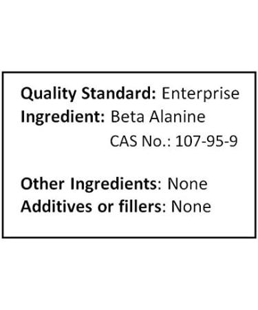 Pure Beta Alanine Powder for Endurance (1000 Grams (2.2 lb)) 2.2 Pound (Pack of 1) - Buy Online on GoSupps.com