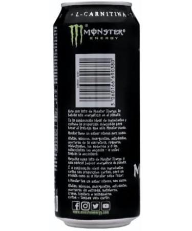  Monster Monster Energy Original energy drink - Pack of 4 x 500ml cans - Buy Online on GoSupps.com