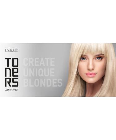  Farcom professional Anti-yellow silver anti-orange cream hair colour with transparent effect formula ammonia free (anti-orange toner 100 ml) - Buy Online on GoSupps.com
