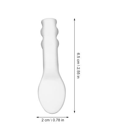 Buy Stainless Steel Ointment Spoon - Ideal for Skin Care Face Creams & Eye Masks | Durable Makeup Scoop & Spatula for Optimal Application - Buy Online on GoSupps.com