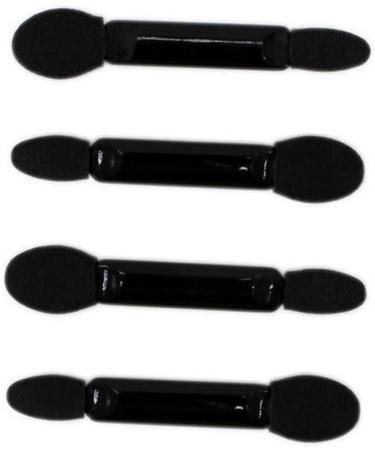 Angoily 200 pcs Tipped Shadow Brush Eyeshadow Double-ended Black Eye Sponge Makeup Mx2pcs Blackx2pcs - Buy Online on GoSupps.com