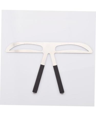 Angoily Eyebrow Assistant Grooming Stencil Molds Eyebrow Drawing Tool Set Stainless Steel Eyebrow Card Miss medium As Shown - Buy Online on GoSupps.com