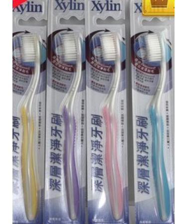 Cosway Xylin Deep Clean Toothbrush (Pack of 4)
