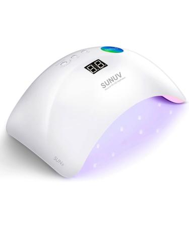 SUNUV UV LED Nail Lamp for Gel Nails - Professional Nail Dryer with 3 Timers | Home DIY & Nail Salon Curing Lamp - Buy Online on GoSupps.com