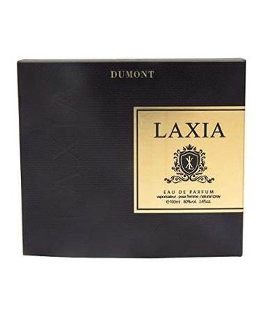 Dumont Laxia Classic - 3.4oz - Eau De Parfum - Women s Perfume with Fruity Floral Caramel Woody Vanilla Musk & Feminine Fragrance - Long Lasting Cologne Mist & Body Spray - for Her - Buy Online on GoSupps.com