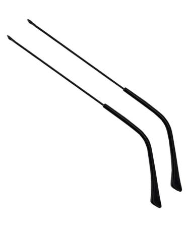 Ranara replacement glasses end tips glasses legs glasses accessories 1 pair of vintage glasses metal frames ironing glasses spare arms black