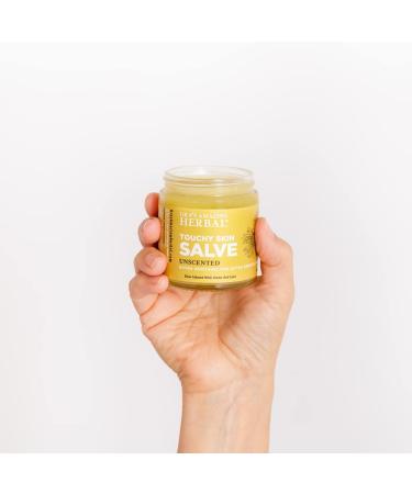 Ora's Amazing Herbal Touchy Skin Salve 4 oz - Eczema Treatment for Kids and Adults with Calendula, Coconut Oil - Itch Relief Cream for Dermatitis, Dry Hands - Natural Hand Mask Balm and Ointment - Buy Online on GoSupps.com
