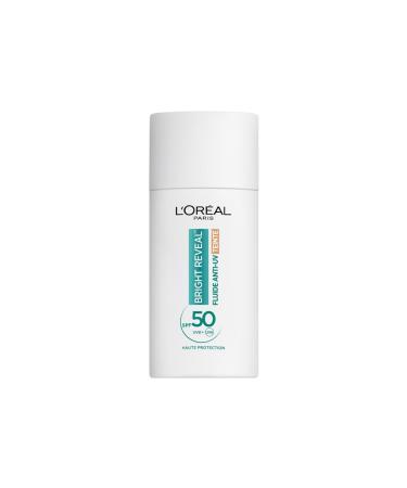 L'Or al Paris Bright Reveal Anti-UV Fluid SPF 50 Medium Tint Niacinamide 50ml