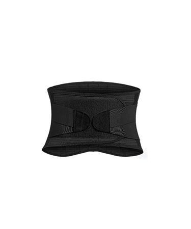 Breathable Lumbar Support/Back Brace For Lower Back Pain Relief Men Women Lumbar Spine Decompression Belt Sports Fitness Waist Trainer For Work Lifting Heavy Objects Alleviating Pain (Color : Gray S Black Support Belt L
