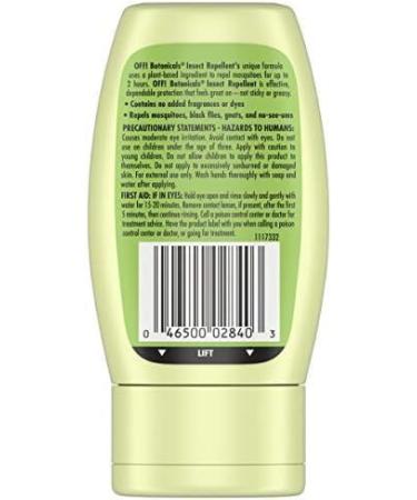 OFF! Botanicals Insect Repellent Lotion 3 Pack Plant-Based Bug and Mosquito Repellent 4 oz - Buy Online on GoSupps.com