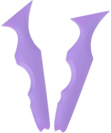 MAGICLULU 10 Pcs Silicone Beauty Ruler Eyeliner Pencil Eyelash Tool Eyebrow Guide Stencils Bevel Shield - Buy Online on GoSupps.com