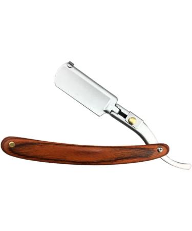 Angoily 3-Piece Men's Razor Set | Premium Hairdresser Manual Razors | Safe Wooden & Metal Shaving Kits for Men - Buy Online on GoSupps.com