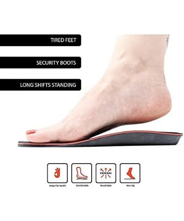 Buy Smou Comfort Shoe Insoles - Gel Inserts for Men & Women | Anti-Sweat Memory Foam | Ideal for Work Shoes | Great Cushioning (42-43 EU) - Buy Online on GoSupps.com