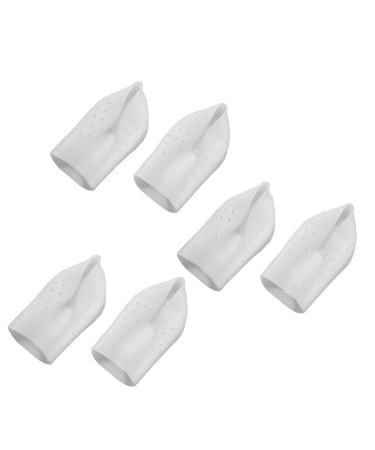 3 Pairs Heel Socks Heel Cover Ankle White