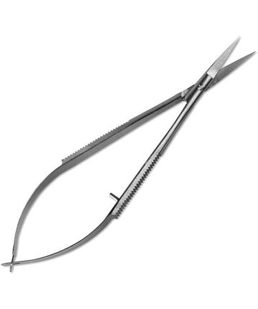 Professional Spring Scissor Personalized Stainless Steel Beauty Self opnable Glossy Finishing Professional and Beauty use Eye Hair Remove Scissors - Buy Online on GoSupps.com