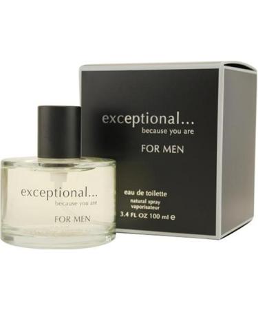 Exceptional-because You Are by Exceptional Parfums For Men. Eau De Toilette Spray 3.4-Ounces