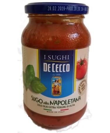 De Cecco DE CECCO Neapolitan Sauce Lot de 6 verres de 400 g