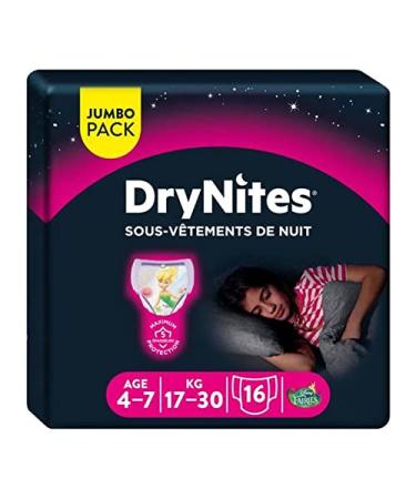 Huggies DryNites Night Diaper for Girls 4-7 Years 17-30 kg