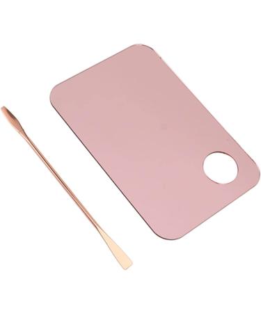  UMDHAIYI Professional makeup mixing palette for acrylics double-headed spatula thumb hole reusable smoothing surface mixing base gel - Buy Online on GoSupps.com