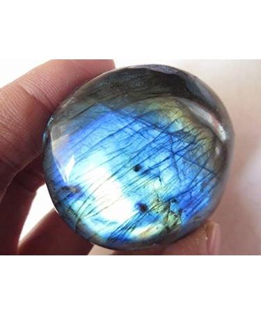 86g A Rare Natural Flash Labradorite Crystal Gem Stone Original Reiki ningxiao - Buy Online on GoSupps.com