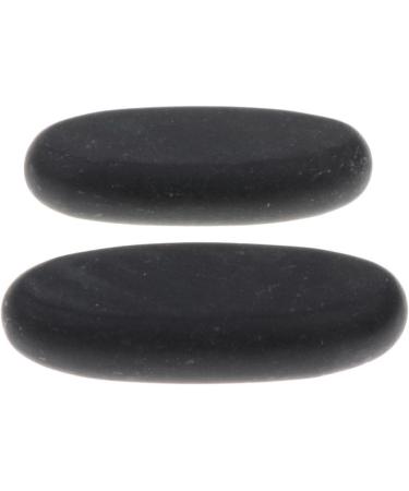 Bothyi Pack of 2pieces Heated Warmer Rocks for Spa Massage Relaxation 8x3.2x1.5cm - Buy Online on GoSupps.com