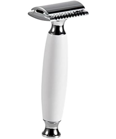 Minkissy 2-in-1 Open Butterfly Razor for Men | Long Grip Double Shaver & Facial Razor - Alloy Manual Knife for Precision Shaving - Buy Online on GoSupps.com