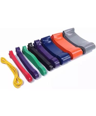 Resistance Band Fitness Men's Rubber Band Women's Tension Rope Elastic Latex 1 der2 (Blue 1) - Buy Online on GoSupps.com