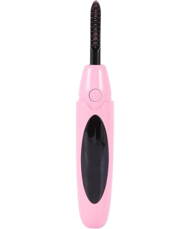 Qoekacy Electric Heated Eyelash Curler USB Charge Makeup Curling Kit Long Lasting Natural Eye Lash Curler Pink - Buy Online on GoSupps.com