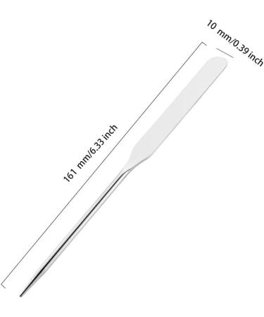 dijuidy Dual Heads Makeup Toner Spatula Foundation Mixing Stick Nail Art Eyeshadow Stick Blender Embossing Mixer Tools Women - Buy Online on GoSupps.com