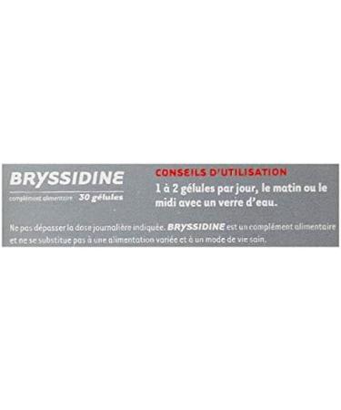 Bryssidine - Oxidative Stress Fatigue Immune System - Selenium Zinc Vit E Vit C Magnesium Vit B - Pack of 2 Boxes of 30 Capsules - Buy Online on GoSupps.com