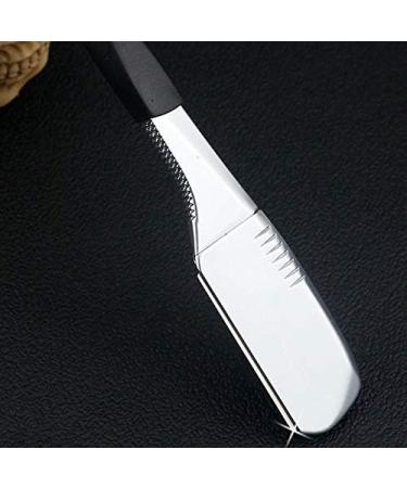 Straight Stick for Men Women Barber Shaving Knife Blades Spring Design Beard Underarm Body - Buy Online on GoSupps.com