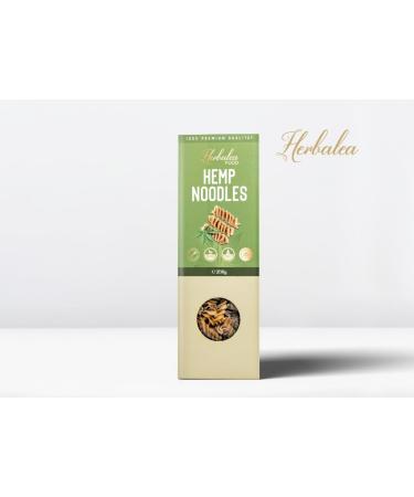Herbalea Organic hemp noodles 250 g vegan - Buy Online on GoSupps.com