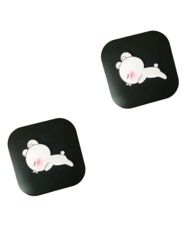 PartyKindom 2pcs Lens Case Holder For Lens Container Container For Lenses Portable Lens Case Container Rabbit