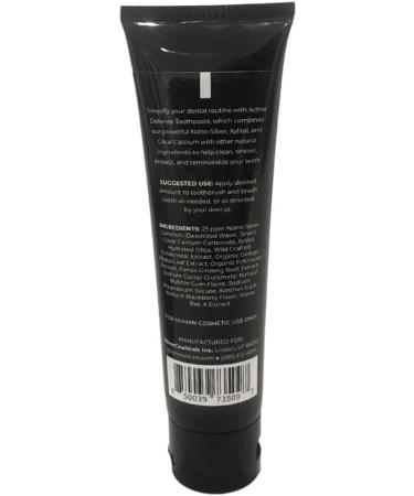 Colloidal Silver Toothpaste w/Coral Calcium & Xylitol - Bubble Berry - Remineralize Tooth Enamel - SLS & Fluoride Free Cavity Protection - Gum Health - Bad Breathe - Gingivitis - Mild Flavor - 3.4oz Bubble Berry 3.4 Ounce (  - Buy Online on GoSupps.com