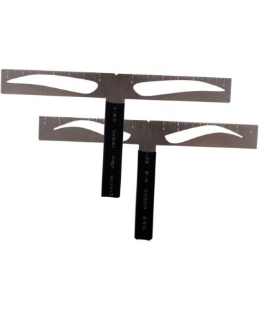 FOMIYES Brow Stencils Eyebrow Stencil Kit Eyebrow Ruler Stencil Eyebrow Drawing Tool Artifact Balance - Buy Online on GoSupps.com