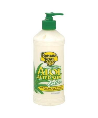 Banana Boat Moisturizing Aloe After Sun Lotion 16 fl oz (473 ml)