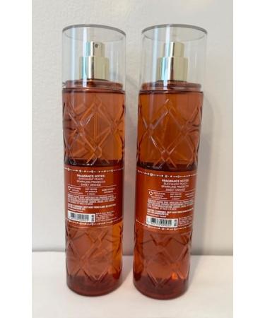 Body Care - BBWs Peach Bellini Fine Fragrance Body Mist (8 fl oz) 2-piece set - Buy Online on GoSupps.com