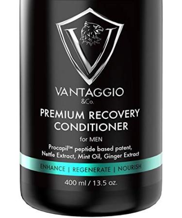 Hair Loss Conditioner for Men Boosts Hair Growth and Thickening DHT Blocker Fights Thinning and Alopecia PROCAPIL Premium Formula with Castor Oil Shea Butter Argan Oil Aloe Vera 13.5 oz 