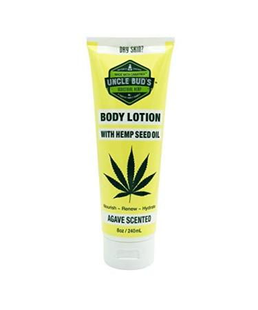 Hemp Cream Uncle Bud's Hemp Body Moisturize & Nourish Skin Made from Pure Hemp Seed Oil