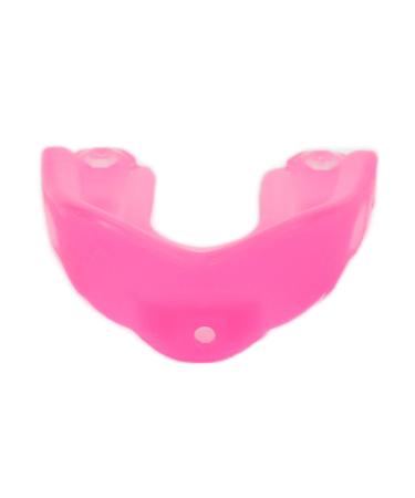 Verdant touch shock mouth protection shock mouth protection adult sports mouth protection for boxes basketball flavored mouth protection with stripes pink