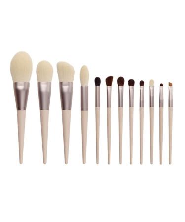Super Soft Morandi Color 12Pcs Professional Makeup Brush Set | Premium Cosmetic Brushes for Flawless Makeup Application - Buy Online on GoSupps.com
